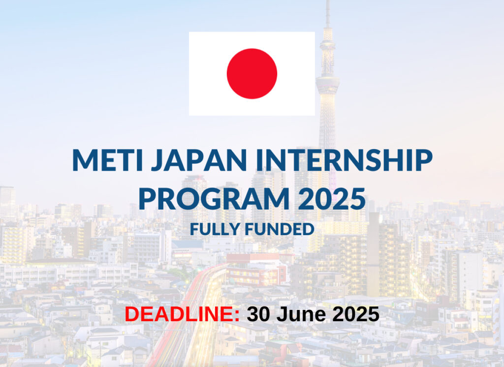 METI Japan Internship Program 2025 Apply Online
