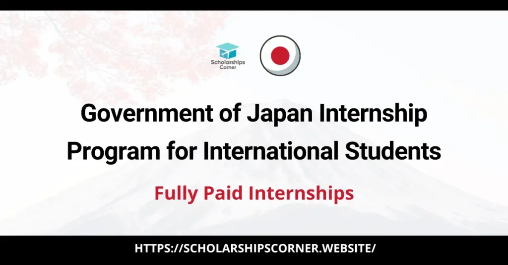 METI Government of Japan Internship Program 2025 Fully Funded