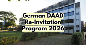German DAAD Re-Invitation Program 2026 for Former Scholarship Holders