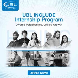 United Bank Limited Internship 2025 Apply Online | UBL Internship 2025