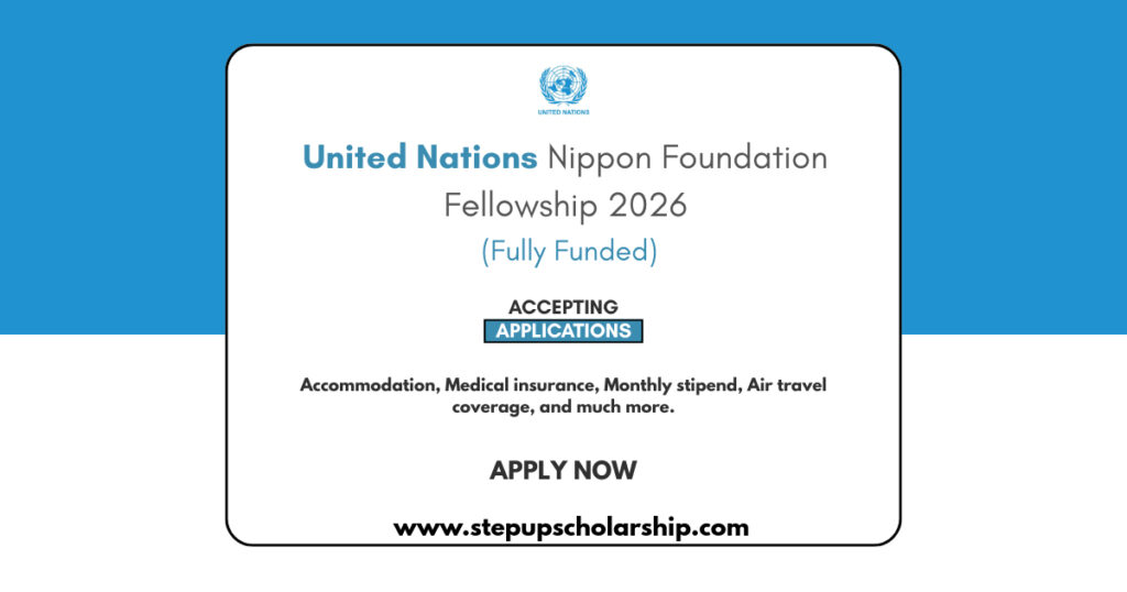 UN Nippon Foundation Fellowship Programme 2026 in USA