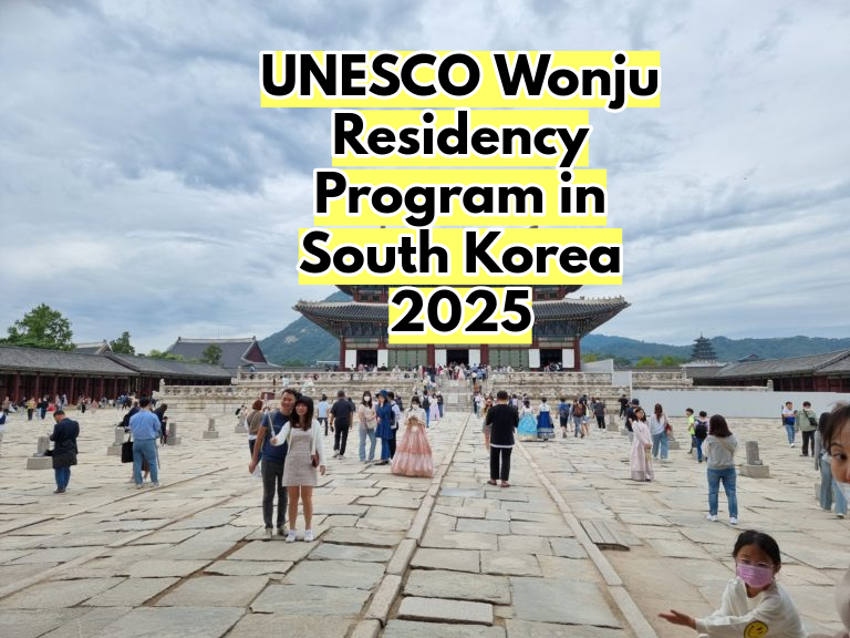UNESCO Wonju Residency Program in South Korea 2025
