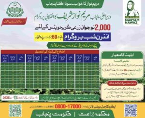 CM Punjab Internship Program 2025 for Agriculture Graduates