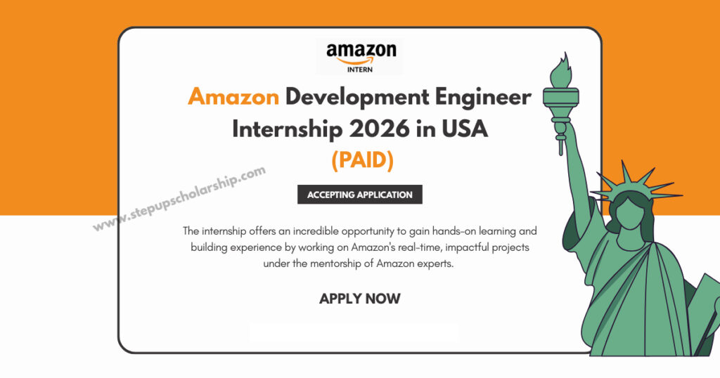 Amazon Software Development Engineer Internship 2026 in USA
