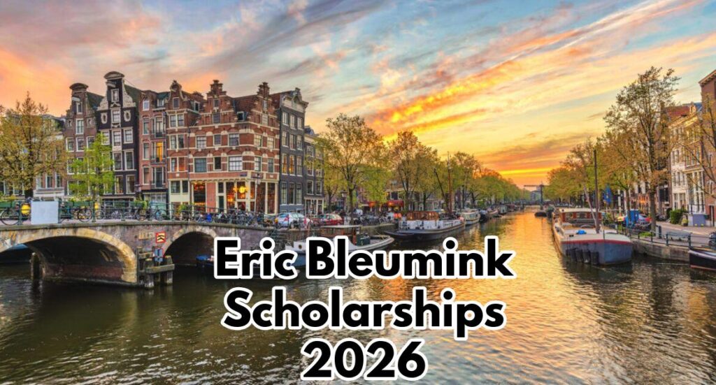 Eric Bleumink Scholarships 2026 in Netherlands