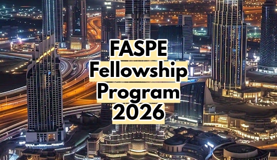 FASPE Fellowship Program 2026 in Europe Fully Funded