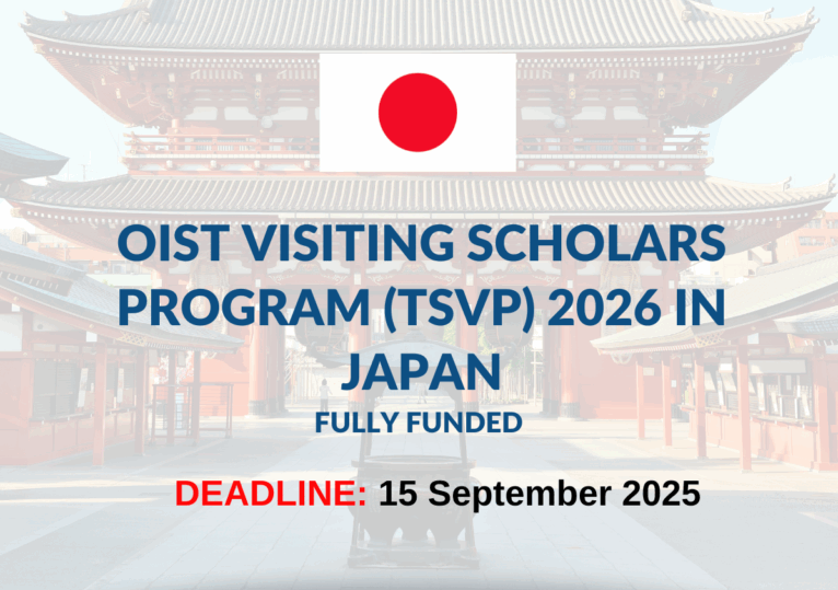 OIST Visiting Scholars Program 2026 in Japan Fully Funded