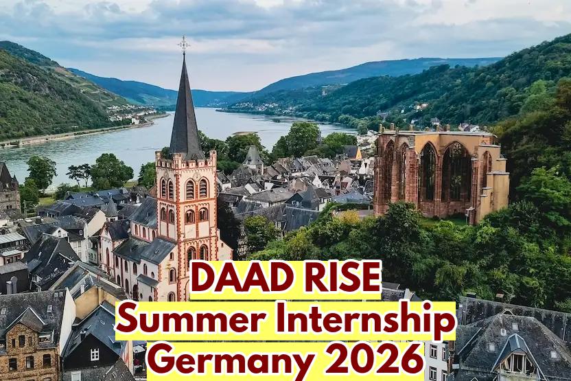 DAAD RISE Summer Internship in Germany 2026 Fully Funded