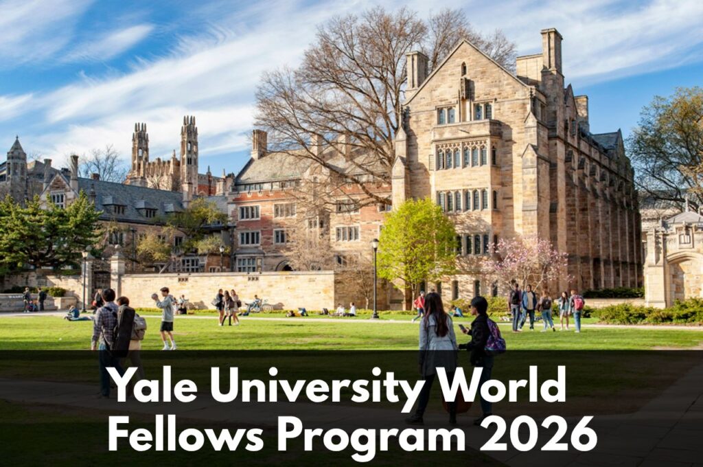 Yale University World Fellows Program 2026 in United States