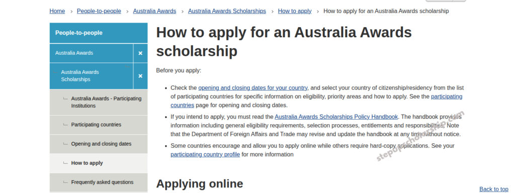 Study in Australia via Australian Awards Scholarships 2026 Fully Funded